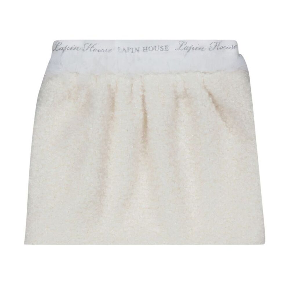 Lapin House Girls Bouclé Skirt / Off White